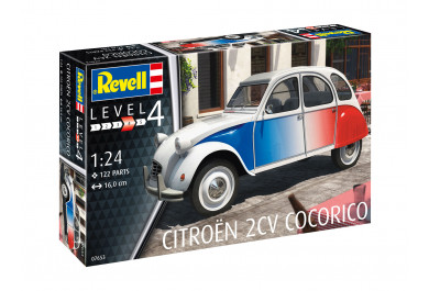 Revell ModelKit 07653 Citroen 2 CV Cocorico 1:24