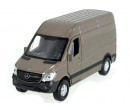 Welly Mercedes Benz Sprinter Panel Van, hnědý 1:34-39