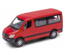 Welly Mercedes Benz Sprinter Traveliner, červený 1:34-39