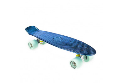 Nils Pennyboard Fishboard Extreme Metal Blue Elektrostyle