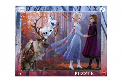 Dino Deskové puzzle 40 dílků - Ledové královstí ll.