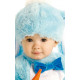 Dětský Baby kostým modrý králíček, 12-18m