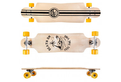 Spokey LONGBAY Longboard 94x23,5 cm, ABEC7