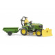 Bruder 62104 BWORLD Zahradní traktor John Deere X949 s figurkou