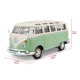 Maisto Volkswagen Van Samba, Zeleno-krémový 1:25