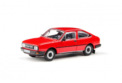 Abrex Škoda Garde (1982) Červená Šípková 1:43