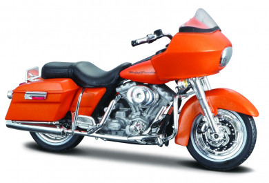 Maisto Harley Davidson FLTR Road Glide (2002), oranžová, blister box, 1:18