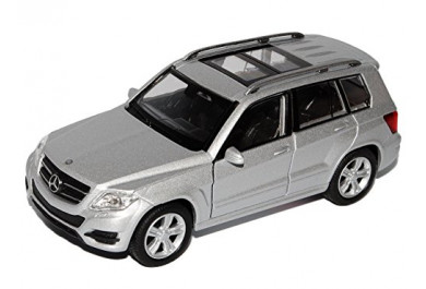 Welly Mercedes Benz GLK stříbný 1:36