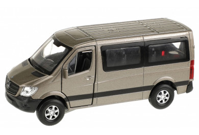 Welly Mercedes Benz Sprinter Traveliner, brown 1:34-39