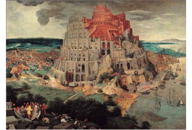 Ricordi art puzzle 1000 dílků - Babylonská věž