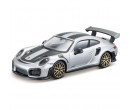 Porsche 911 GT2 RS, Street Fire Collezione Bburago, stříbrné 1:43