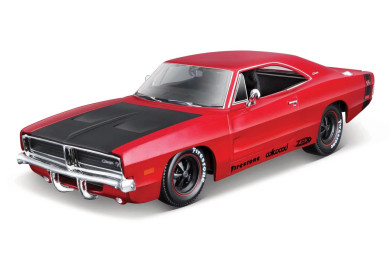 Maisto Dodge Charger R/T (1969) Červená 1:25