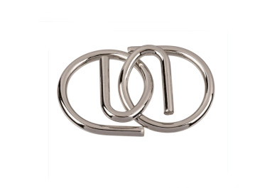 Kovový hlavolam dvojčata v retro krabičce