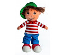 Teddies Hadrový panáček Honzík mluvící česky, 30cm