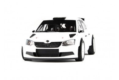 Abrex Škoda Fabia III R5 (2015) Bílá 1:18