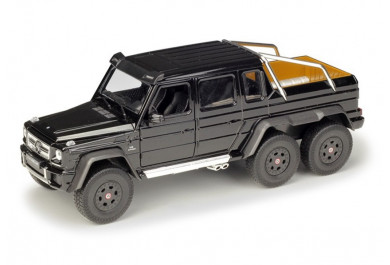 Welly Mercedes-Benz G 63 AMG 6x6, černý 1:24