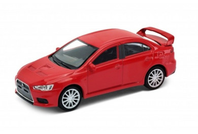 Welly Mitsubishi Lancer Evolution X, Červené 1:34-39