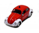 Welly Volkswagen Beetle Hard Top Feuerwehr, Červený 1:34-39