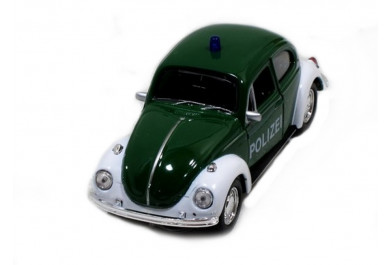 Welly Volkswagen Beetle Top Polizei, 1:34-39