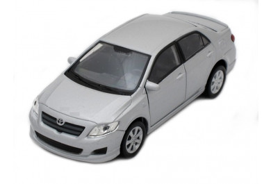 Welly Toyota 2009 Corolla stříbrná, 1:34-39