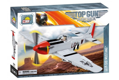 Cobi 5806 TOP GUN P-51 Mustang, 1:35, 265 kostek