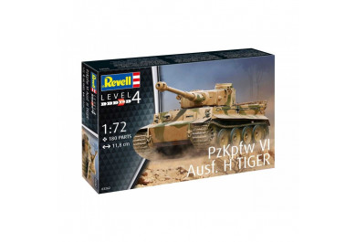 Revell Plastic ModelKit tank 03262 PzKpfw VI Ausf. H Tiger (1:72)
