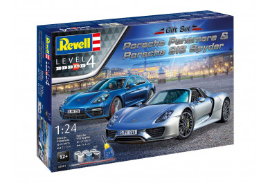 Revell Gift-Set auta 05681 Porsche Set (1:24)