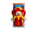 Teddies Kašpárek maňásek na ruku plyšový 27 cm s rolničkami