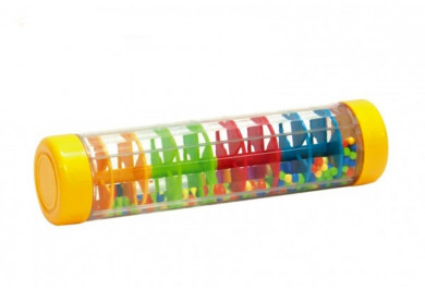 Teddies Dětské plastové chrastítko, kuličkový déšť 21x8,5x8,5cm