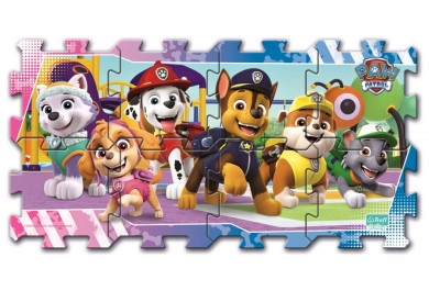 Trefl Pěnové puzzle Paw Patrol 32x32x1cm