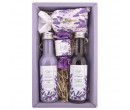 Sada levandule premium, gel 200ml, šampon 200ml, mýdlo 30g a sůl 150g