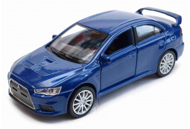 Welly Mitsubishi Lancer Evolution X, Modré 1:34-39