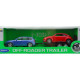 Welly Trailer set Volvo XC 90 a Volkswagen The Beetle 