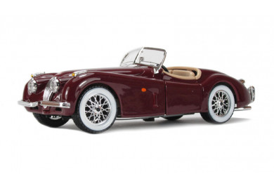 Bburago Jaguar XK 120 1951, červený 1:24