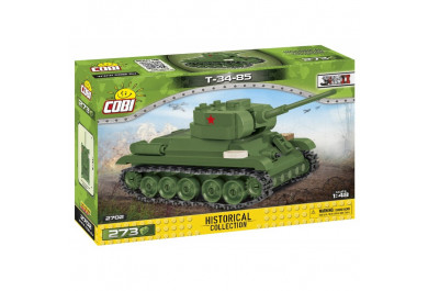 Cobi 2702 II WW T-34/85, 1:48, 273 kostek