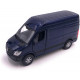 Welly Mercedes Benz Sprinter Panel Van, modrý 1:34-39