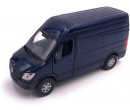 Welly Mercedes Benz Sprinter Panel Van, modrý 1:34-39