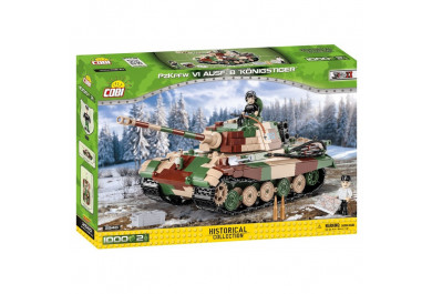 COBI 2540 II WW Panzer VI Tiger Ausf. B Konigstiger, 1000 kostek