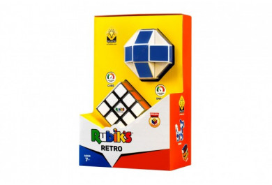 Rubikova kostka kostka 3x3, had v krabičce 14x22x8cm, Originál