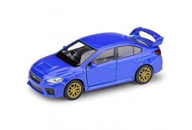 Welly Subaru Impreza WRX STi  Modré 1:34-39