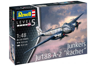 Revell 03855 ModelKit letadlo Junkers Ju188 A-1 Rächer 1:48