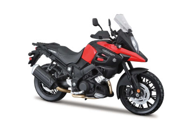 Maisto Motocykl Suzuki V-Strom, Červená 1:12