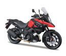 Maisto Motorka Suzuki V-Strom, Červená 1:12