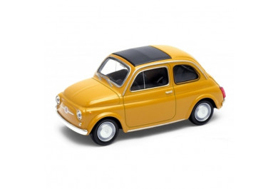 Welly Fiat Nuova 500, Oranžový 1:34-39