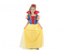 Dětský kostým na karneval Princezna Sněhurka, 110-120 cm