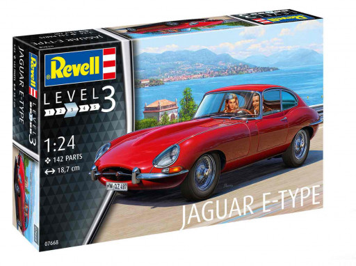Revell ModelKit auto 07668 Jaguar E-Type Coupé 1:24