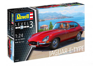 Revell ModelKit auto 07668 Jaguar E-Type Coupé 1:24