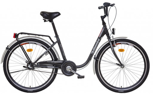 LIBERTY Městské jízdní kolo CLASSIC 3spd. 26" 2022 antracitové