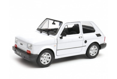 Welly Fiat 126 Bílý 1:21