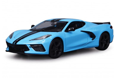 Maisto Chevrolet Corvette C8 Stingray Coupe Z51 (2020) Modrá 1:24